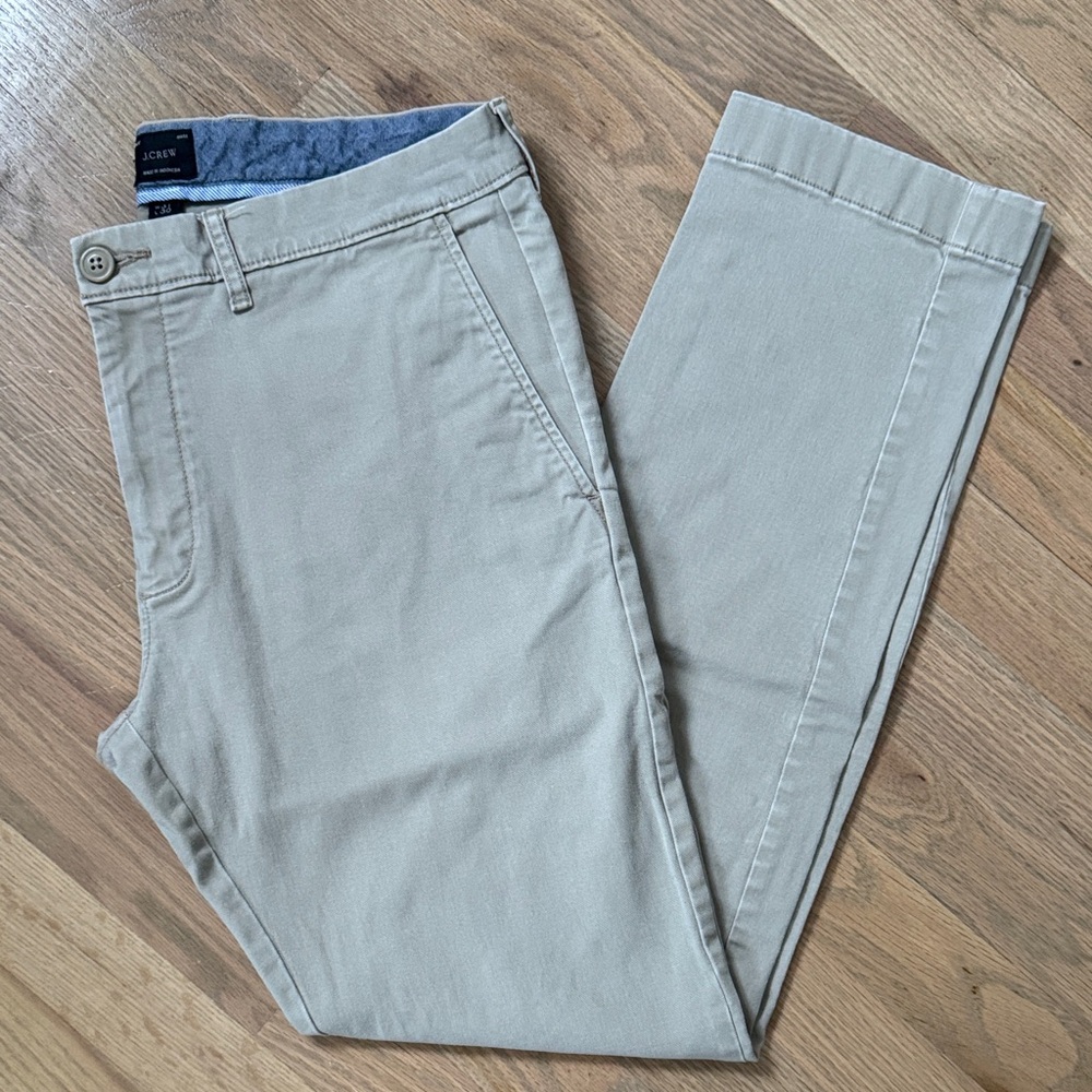 J. Crew Men's Tan Chinos